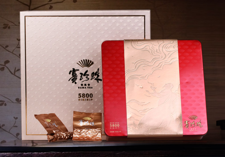 八馬茶業 安溪鐵觀音 賽珍珠5800 濃香型 烏龍茶 禮盒裝 茶葉 200克