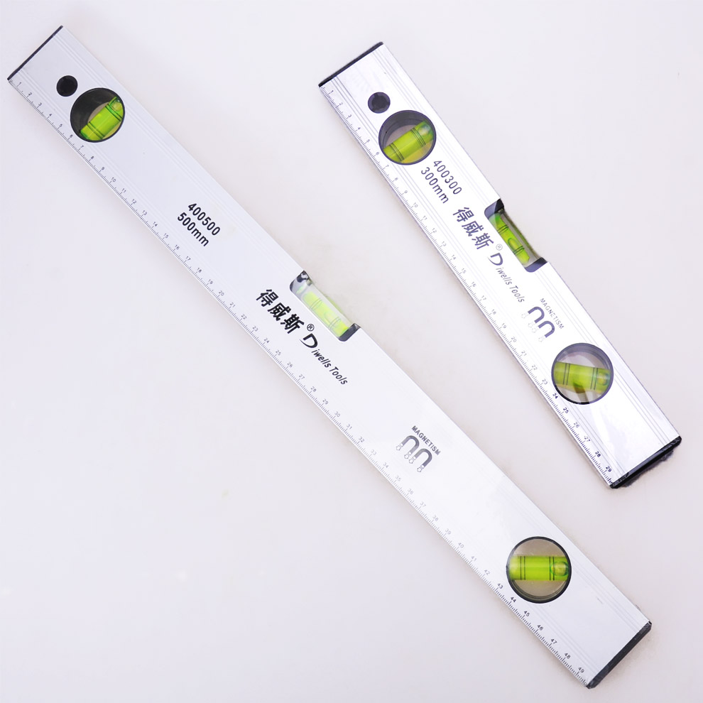 得威斯水平尺子装修水平测量工具高精度铝合金带磁性水平尺水平仪