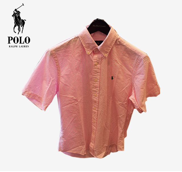 [ca]ralph lauren polo(拉夫·劳伦) 男士条纹短衬衫
