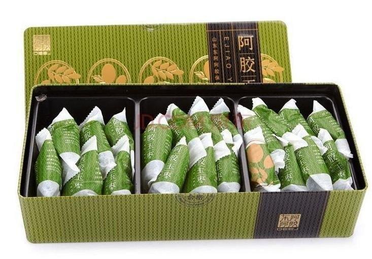 东阿阿胶 阿胶玉枣480克 礼盒独立包装 补气养颜礼品 包邮
