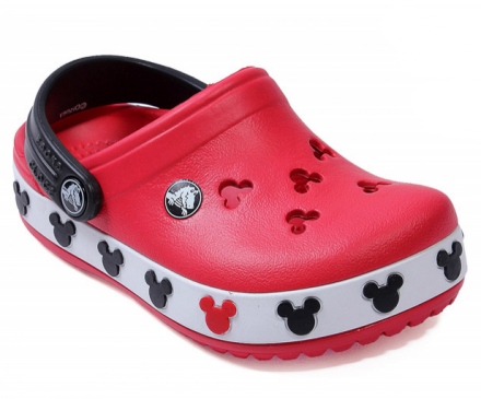 crocs卡骆驰童鞋米奇小卡骆班洞洞鞋 平底凉鞋|11388