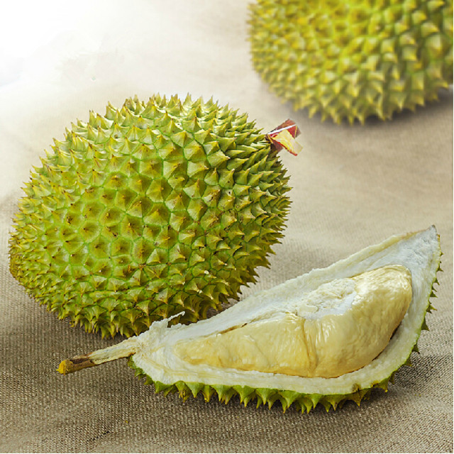 【泰国金枕头榴莲1斤】水果之王,源于幸福的味道,每个大概5-9斤