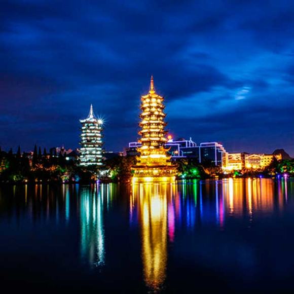 夜游两江四湖豪华\/普通船(成人\/儿童票)