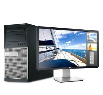 戴尔(dell)9020mt商用台式电脑 i5-4590 4g 1t dvdrw 1g独显