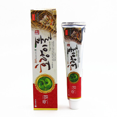 国 LG 竹盐老虎草牙膏 抗敏感 防蛀 牙齿酸疼 牙