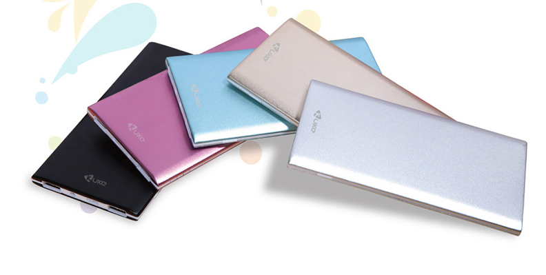 kuke酷客移动电源k11顶级聚合物极速充电双usb输出充电宝10000mah