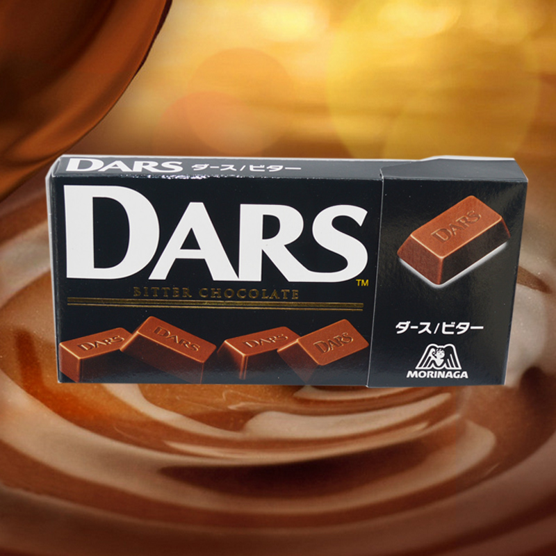 森永正品原装 dars香浓醇黑巧克力