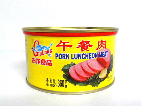 古龙午餐肉罐头360g