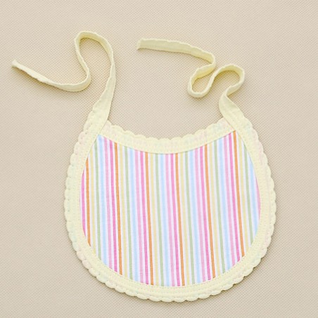 母婴用品南极棉系带宝宝围嘴口水兜围兜婴儿用品婴儿围嘴 口水巾