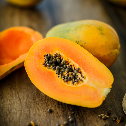 海南树上熟木瓜0.6kg装(单果重约650g/个)