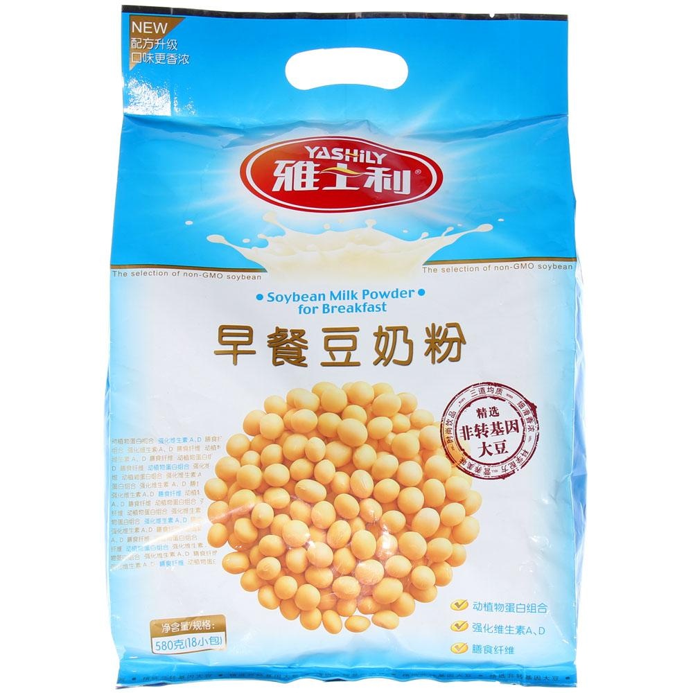 雅士利早餐豆奶粉580g