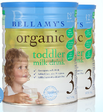 【澳洲直邮店】bellamys贝拉米 贝拉米有机奶粉3段 900g