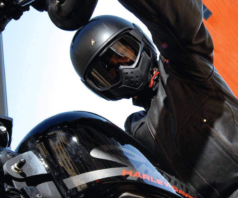 【现货】鲨鱼 shark raw 复古组合鬼面盔