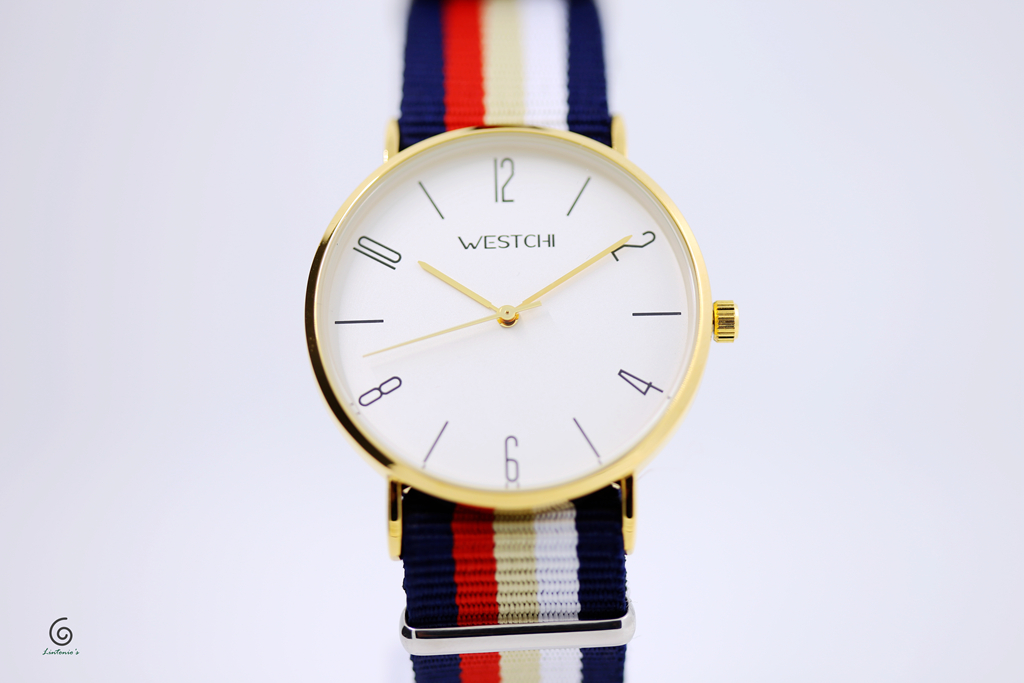 westchi简约时尚腕表(帆布带四色)