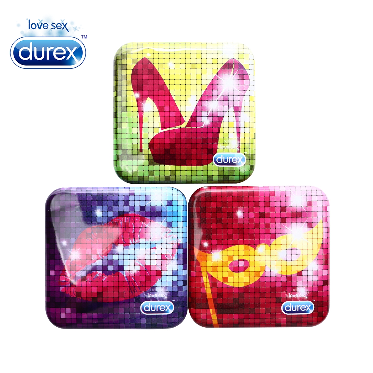 杜蕾斯官方商城 lovebox铁盒装 至尊超薄避孕套3片