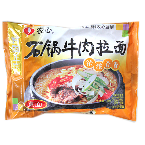 农心石锅牛肉拉面 (2)2.5元