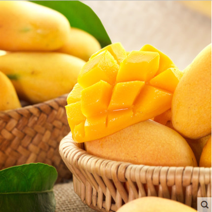 热带新鲜水果芒果腰芒 3斤装