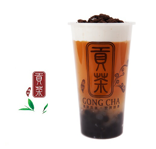 熊猫奶盖茶 3种口味(红、绿、乌)