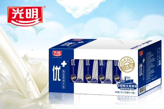 光明 优  纯牛奶 250ml*12盒/礼盒装