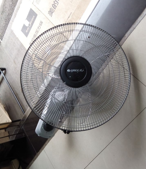 格力壁扇电风扇18寸机械壁挂式强力家商两用吹风扇fb-4502