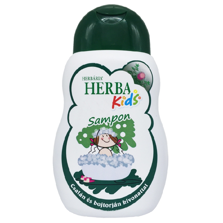 匈牙利合乐宝herbaria天然草本植物精华儿童洗发水
