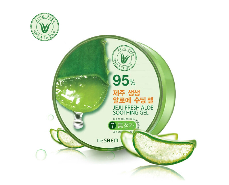 the saem 得鲜 济州岛99%芦荟胶啫喱300ml