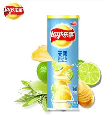 lays/乐事无限青柠味104克