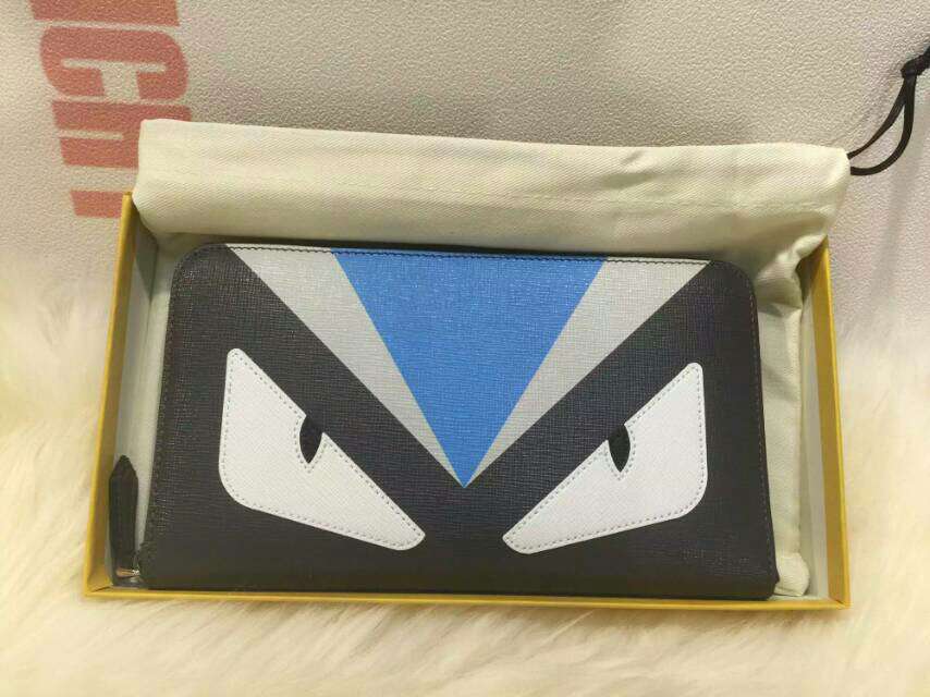 fendi小恶魔黑色钱包