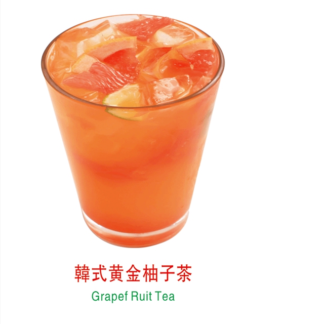 韩式黄金柚子茶