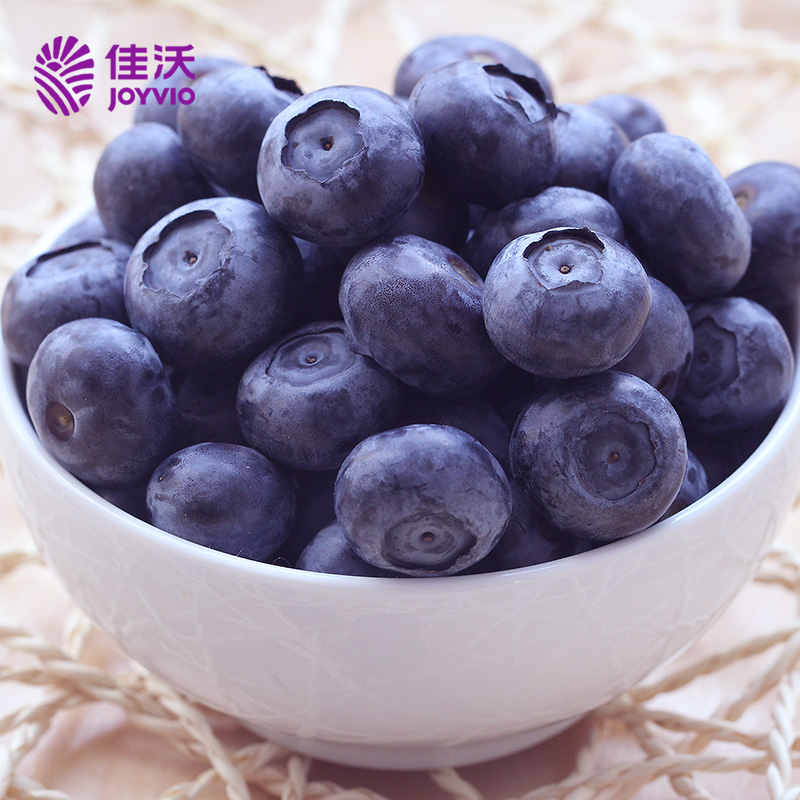 【佳沃】青岛蓝莓125g*4盒 蓝莓鲜果 新鲜蓝莓水果