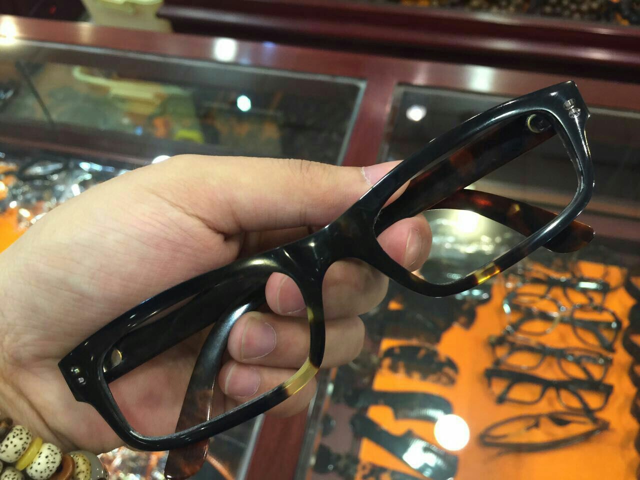 海南玳瑁眼镜满血