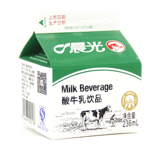 晨光236ML酸牛奶 30盒 每日配送