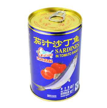 古龙(gulong)罐头 茄汁沙丁鱼 425g/罐