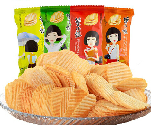 董小姐薯片 - 纤藤果粒零食精点