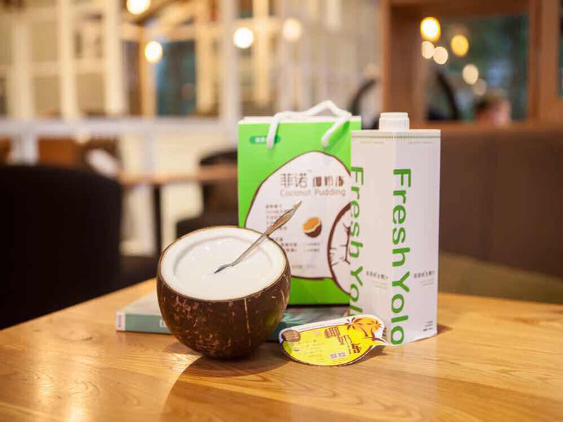 菲诺椰奶冻椰冻奶酪果冻布丁 35￥/个