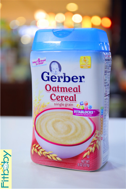 美国嘉宝燕麦米粉1段