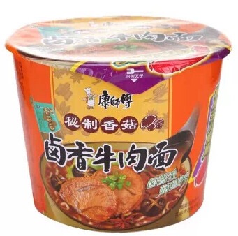 康师傅(卤香牛肉)方便面桶
