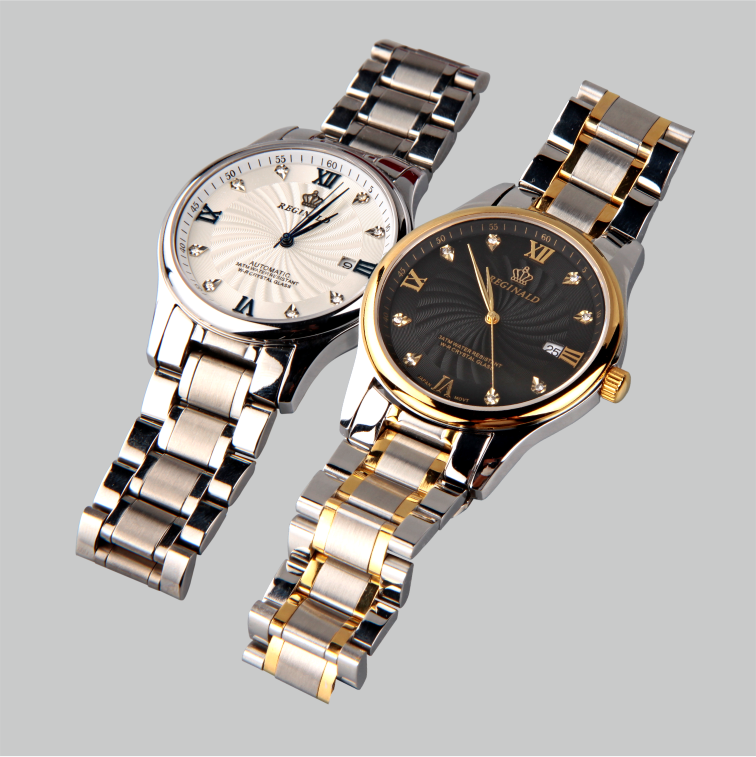 【香港皇冠】超薄旋风男士商务手表