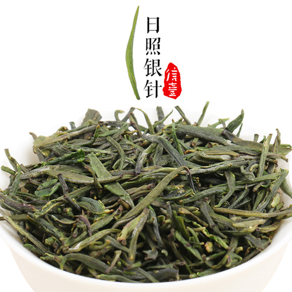 集茶客信壹日照银针绿茶6000茶芽产一盒银针