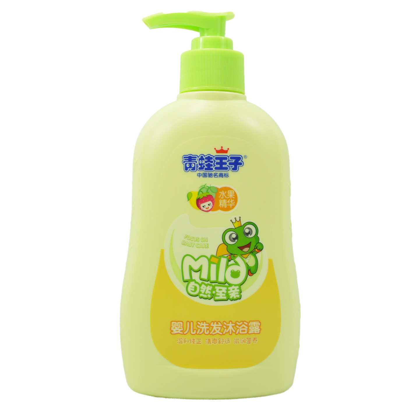 青蛙王子婴儿洗发沐浴露(水果精华)310ml