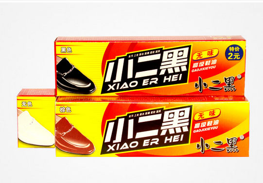 小二黑高级鞋油30g(白/黑/棕)