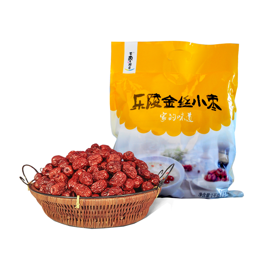 乐陵特产富硒金丝小枣1000g - 金枣优购