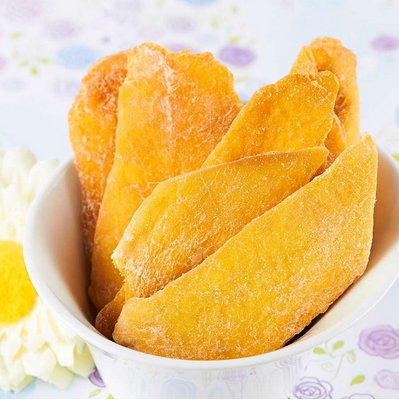 菲律宾芒果干48g(小片) 菲律宾宿务进口水果干芒果片 香糯可口 甜而不