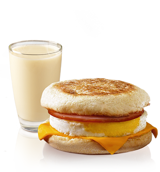 麦当劳(烟肉蛋麦满分组合 1个烟肉蛋麦满分 1杯优品豆浆(小)或鲜煮