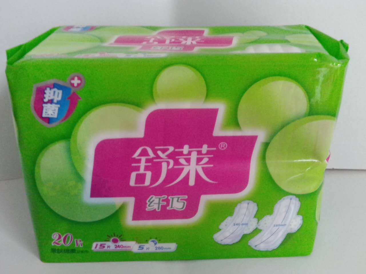 舒莱纤巧日夜组合20片