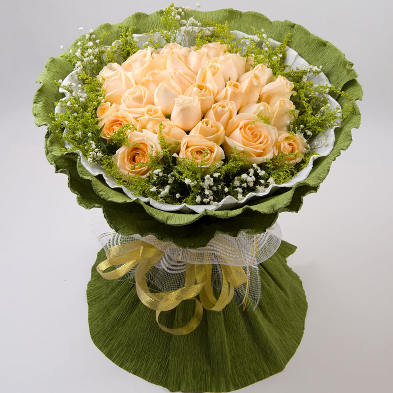 00 库存: 297 件 颜色分类:  33红玫瑰c款,33支香槟玫瑰b,33香槟玫瑰a