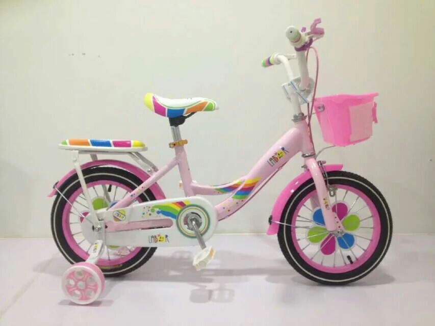 七彩公主自行车
