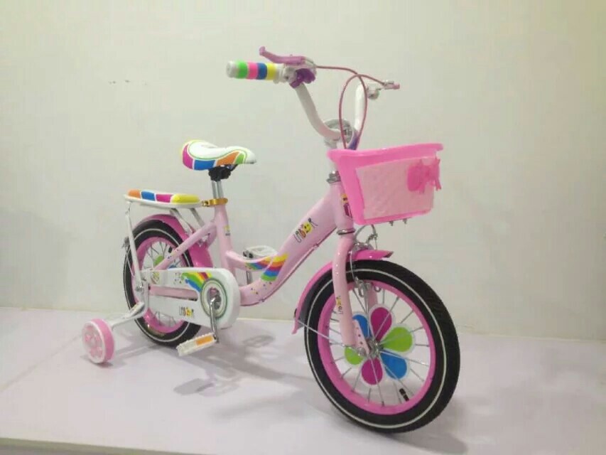 七彩公主自行车