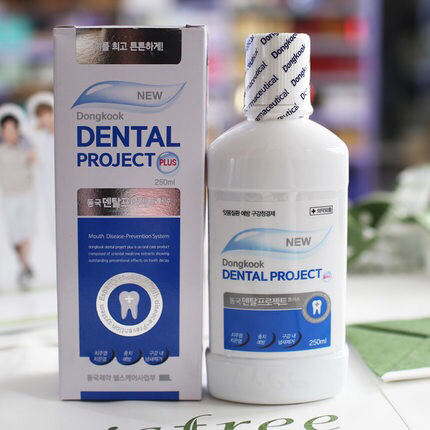 韩国 东国漱口水 dongkook dental project 250ml 新包装