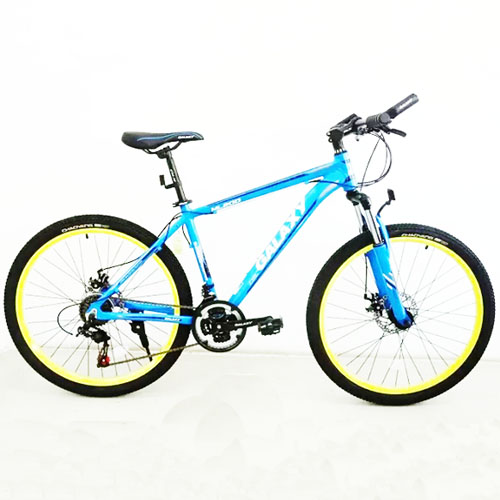 格莱仕山地自行车26寸ml200铝合金车架双碟刹禧玛诺变速